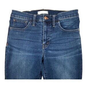 Madewell Roadtripper Skinny Jeans Blue Denim sz 28